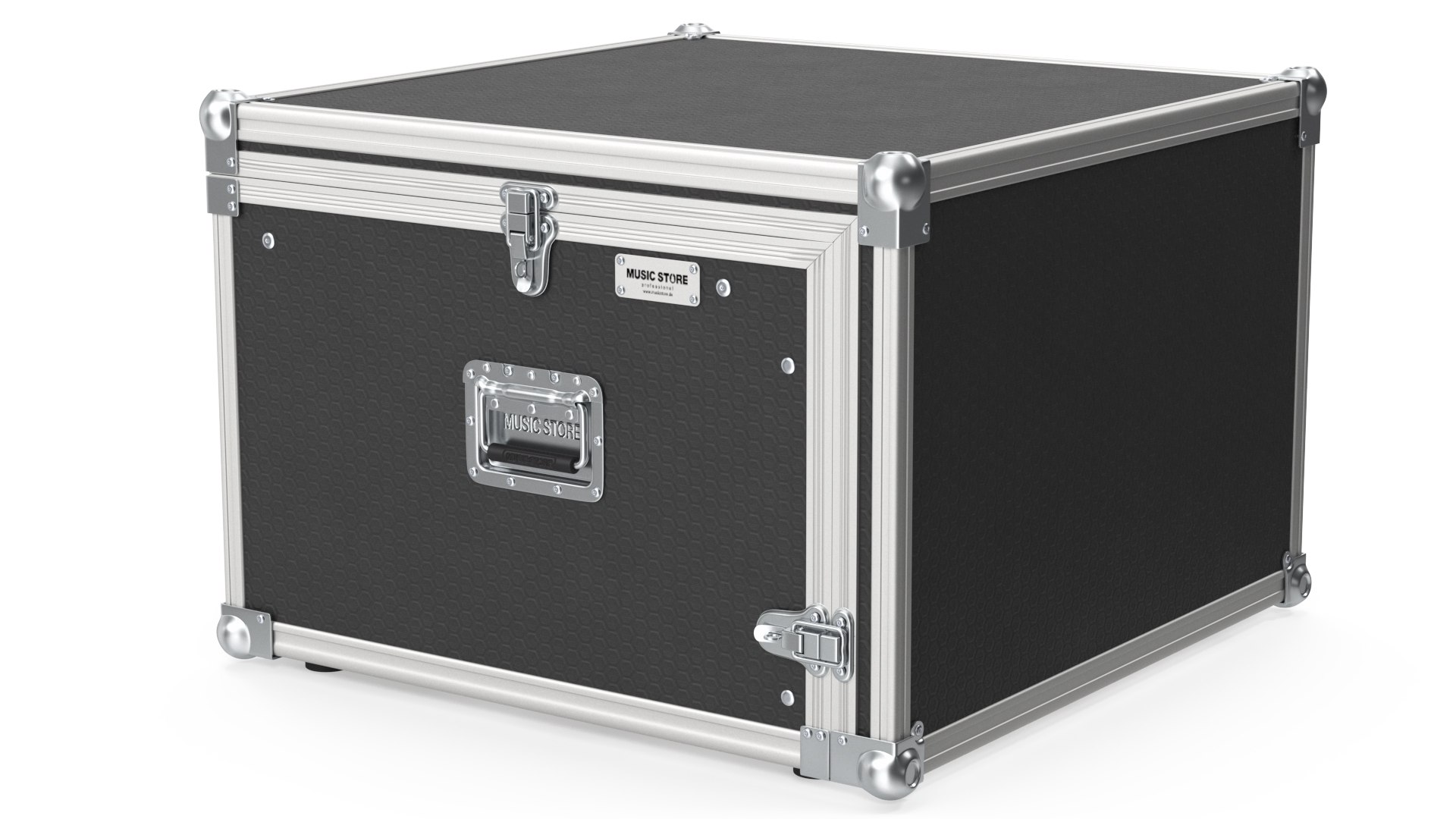 Heavy Duty DJ Road Case 35x48x48cm 3D model preview