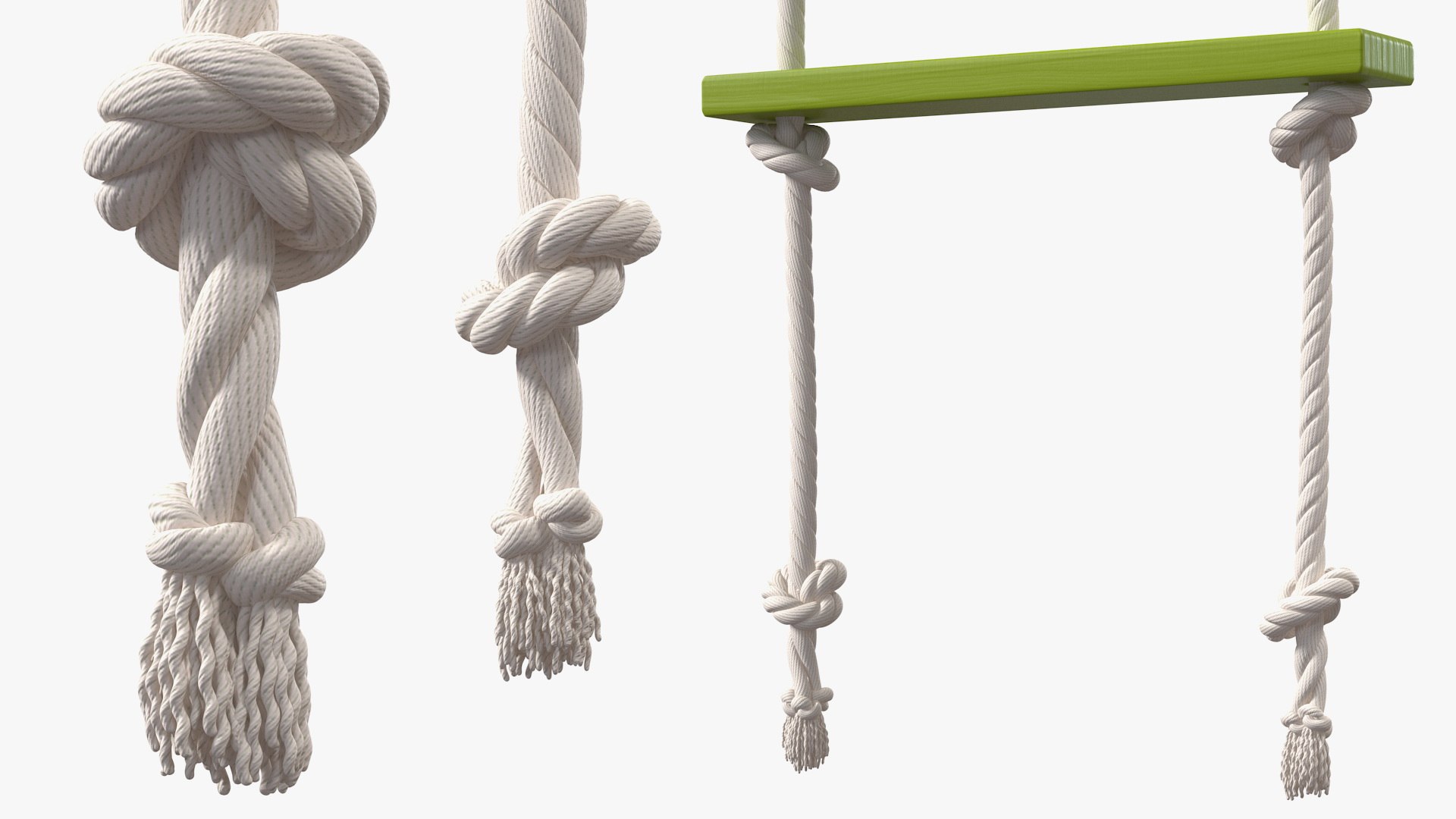 3D Climbing Rope Ladder Square Model - TurboSquid 1670542
