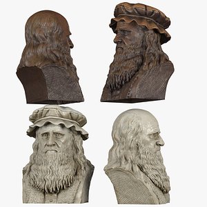 Leonardo Da Vinci Bust1