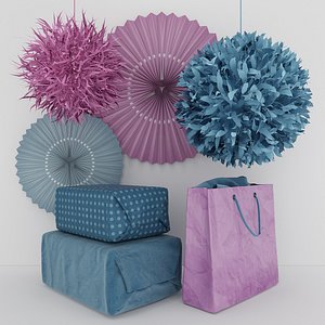 box, bag and wall decor