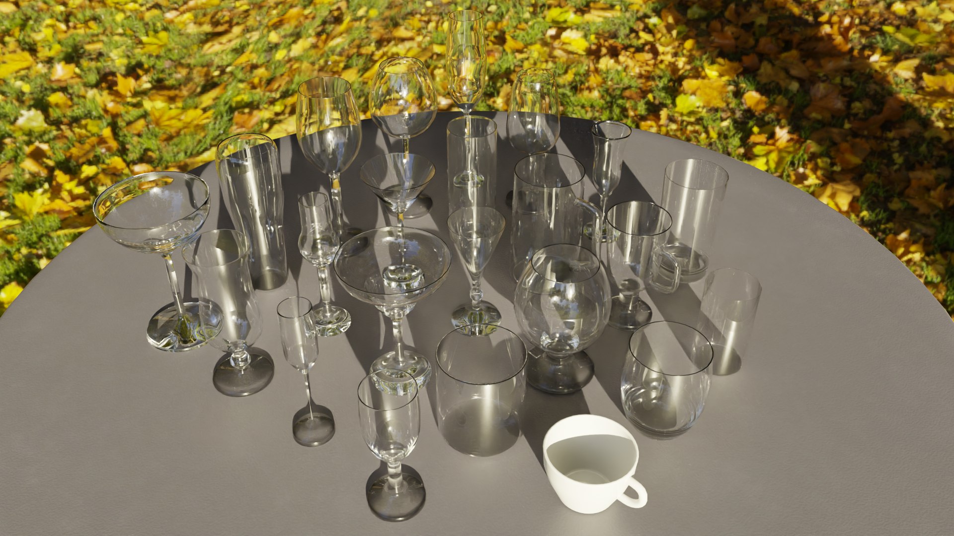 3D Model Glass Pack Collection - TurboSquid 1956561
