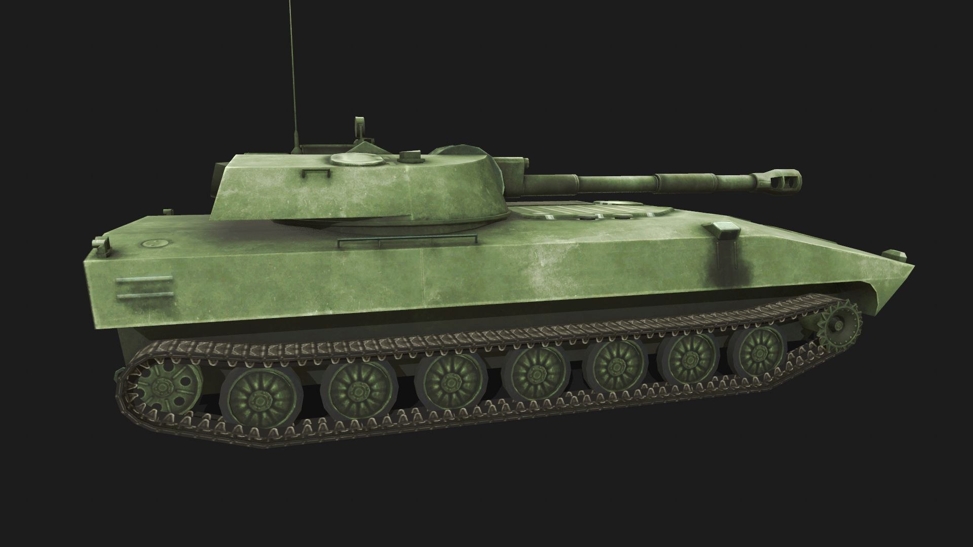 2s1 Gvozdika Model - TurboSquid 1536713