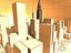 city metropolis generic 3ds