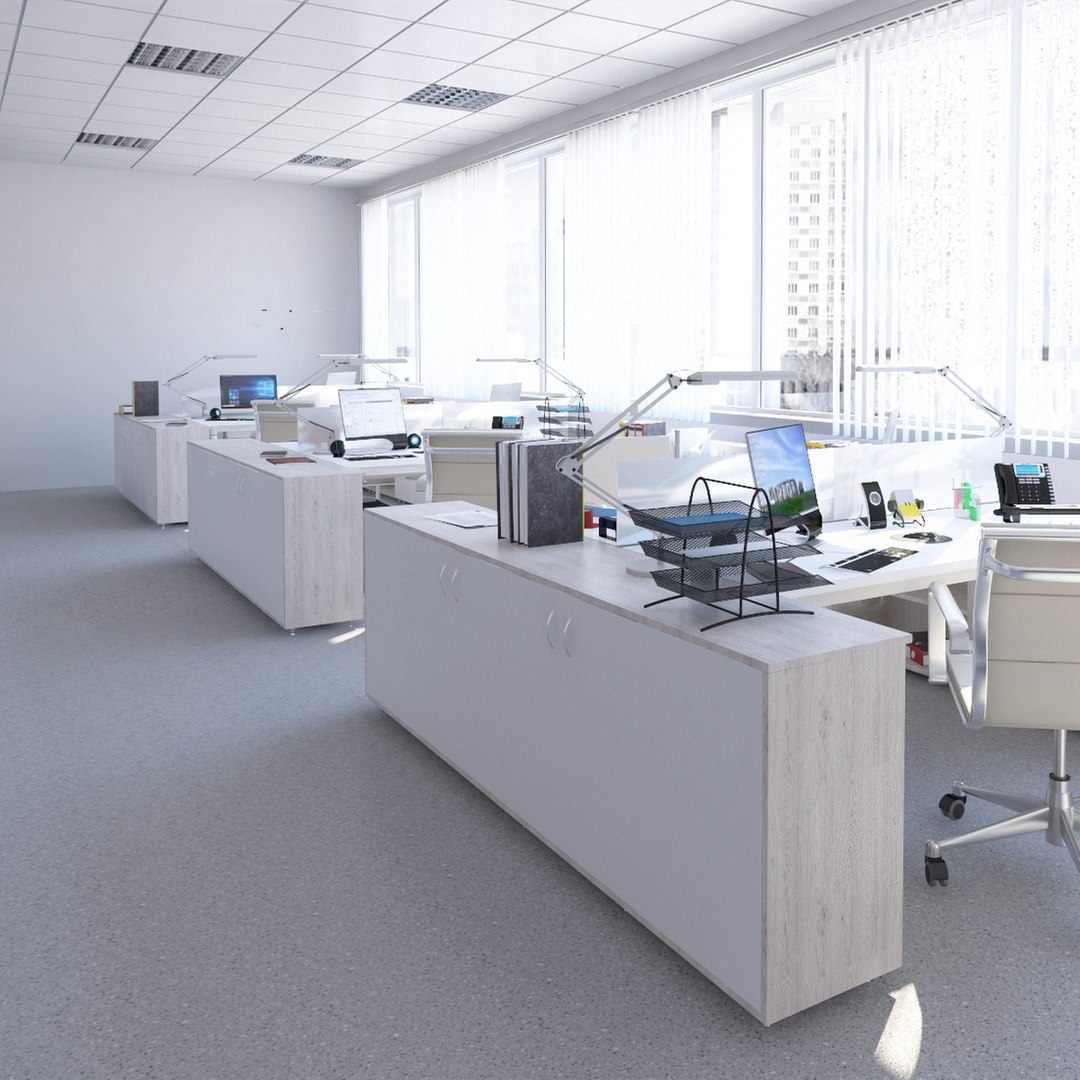 Office 1 3D - TurboSquid 2010559