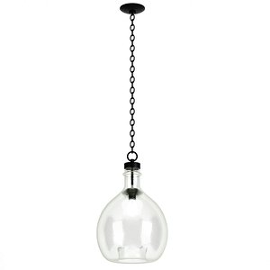3D Graphite Canal Seeded Glass Pendant model