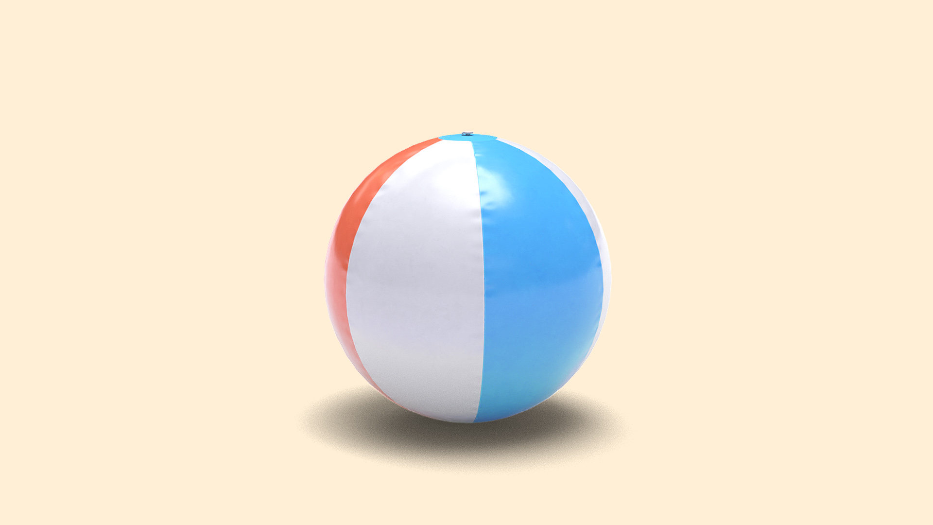 3d beach ball