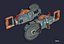 Chainsaw Circular Saw 3D model