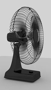 fan 3d obj