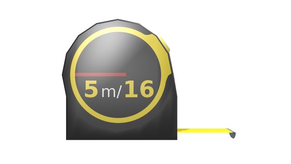 modelo 3d tape measure - TurboSquid 2101586