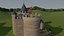 Low Poly Castle Gatehouse - 49 Game Ready Models