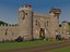 Low Poly Castle Gatehouse - 49 Game Ready Models