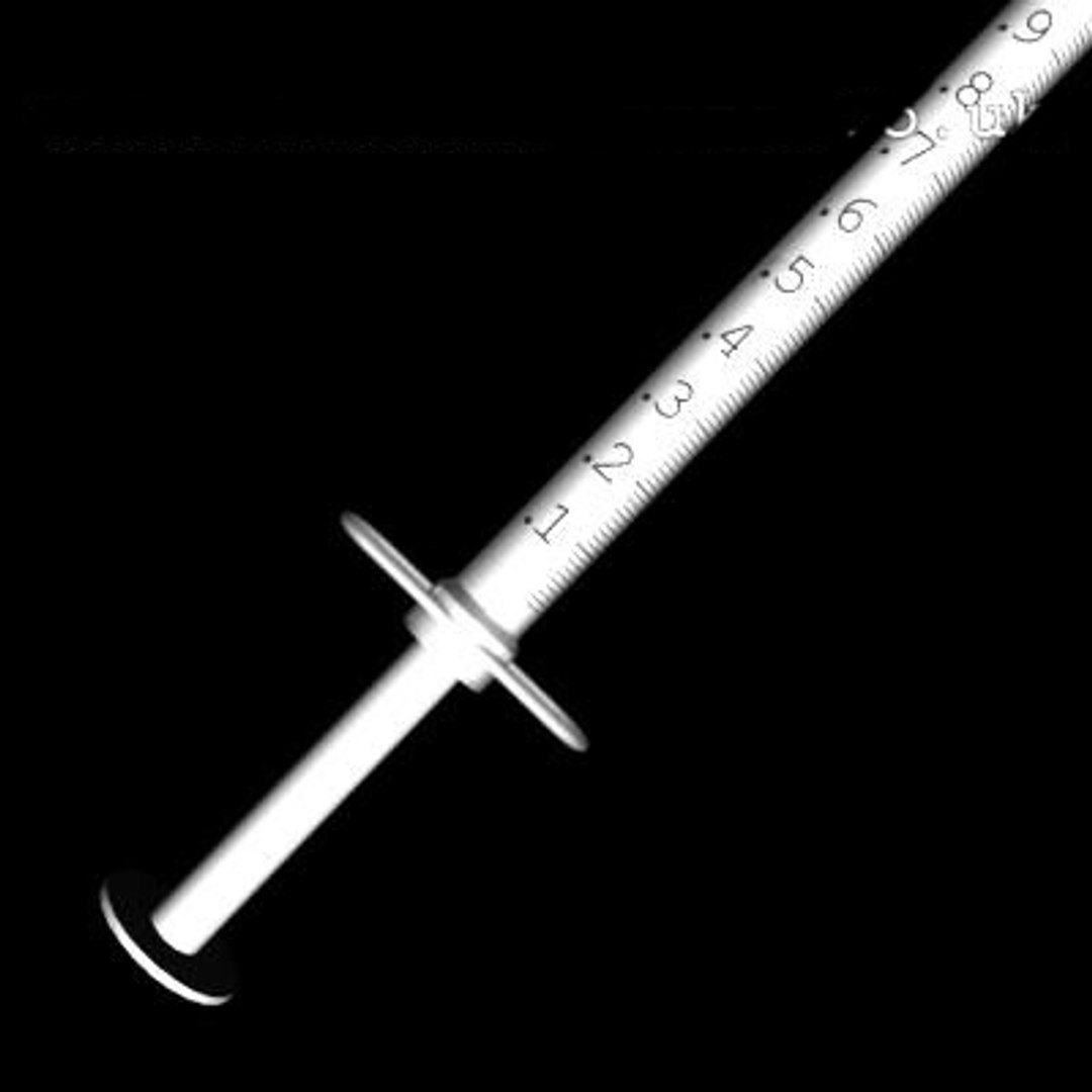 3d Syringe Model