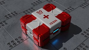 3D model Sci-Fi First Aid 3D model