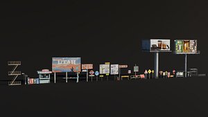Asset Pack 1 City Decoration 3D model