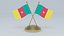 Modèle 3D du drapeau du Cameroun