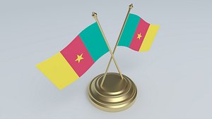 Flag of Cameroon 3D Model