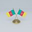 Modèle 3D du drapeau du Cameroun