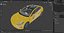 3D Tesla Model 3 Taxi model