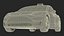 3D Tesla Model 3 Taxi model