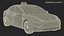 3D Tesla Model 3 Taxi model