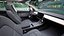 3D Tesla Model 3 Taxi model
