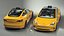 3D Tesla Model 3 Taxi model