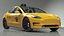 3D Tesla Model 3 Taxi model