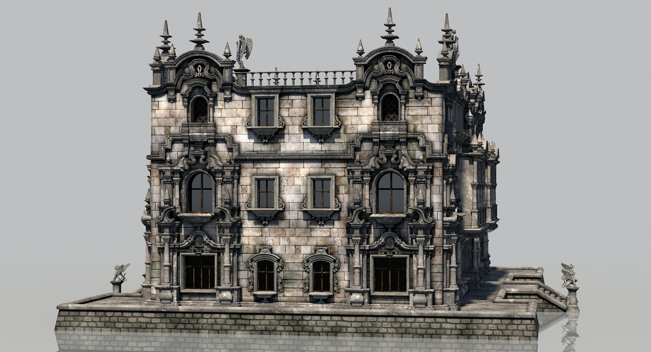 3D grim house build - TurboSquid 1308363