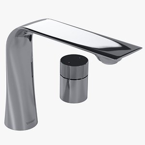 3D Duravit D1z 2 Hole Basin Mixer M model