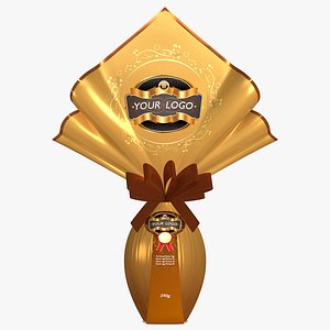 Brazil Easter Egg Market Chocolate Mockup 8K