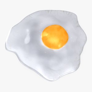 Fried Egg 3D