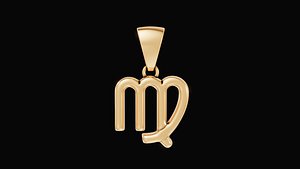 virgo pendant