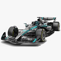 Mercedes F1 W16 2025 Formula 1 Race Car