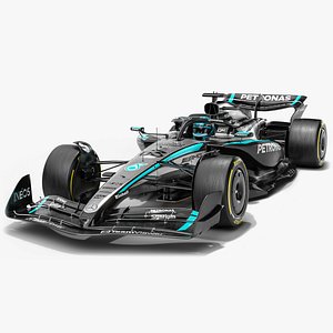 Mercedes F1 W16 2025 Formula 1 Race Car