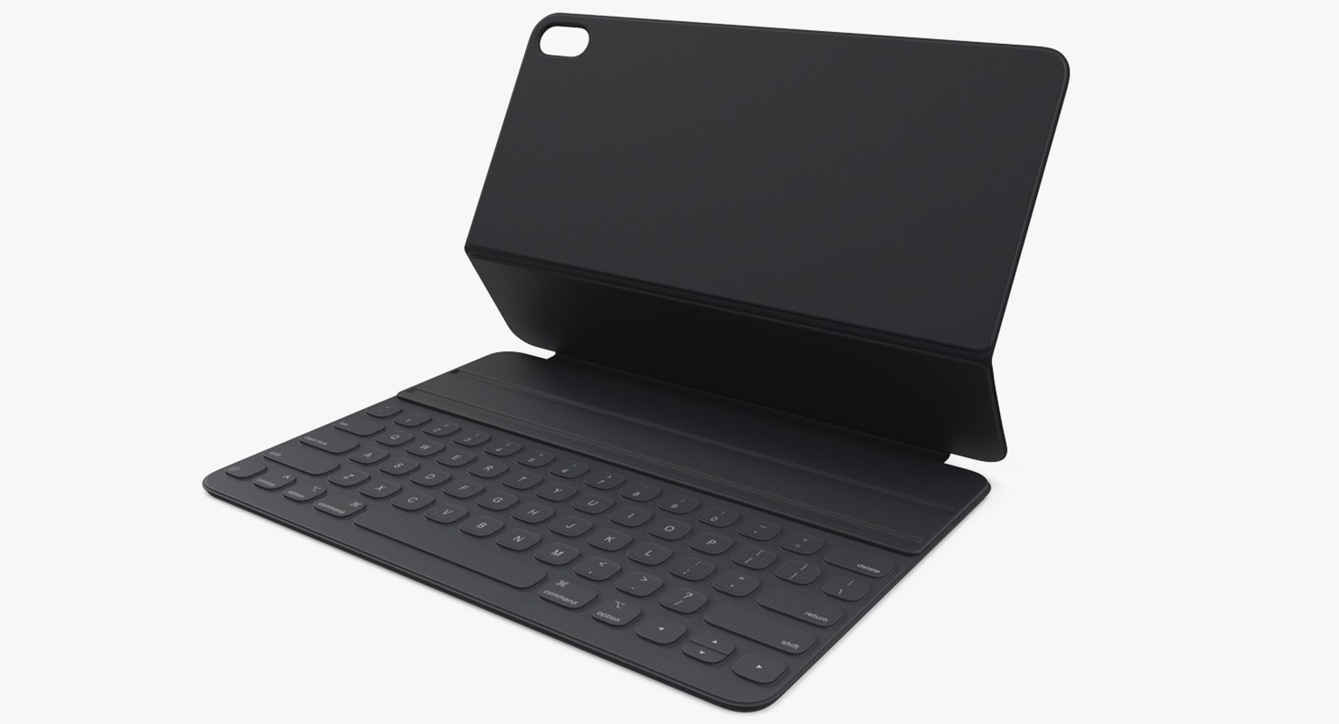 Apple Smart Keyboard 11inch Rigged 3D Model 3D model preview
