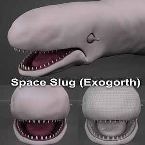 space slug 3D model