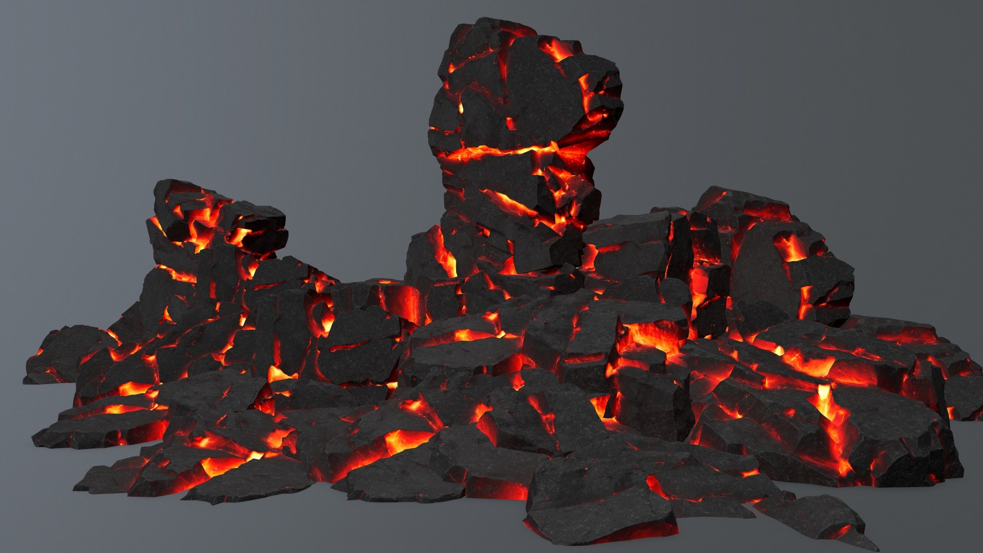 Volcanic Stone 3D model - TurboSquid 2014872
