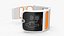 Pulseira Futurista de Monitoramento de Saúde Vital Orange