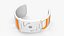 Pulseira Futurista de Monitoramento de Saúde Vital Orange