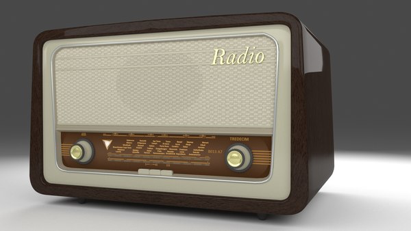 modelo 3d Radios antiguas - TurboSquid 2060587
