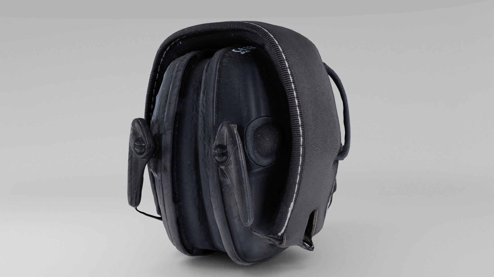 Amplification Electronic Shooting Earmuff Or Earphones 3D Model ...