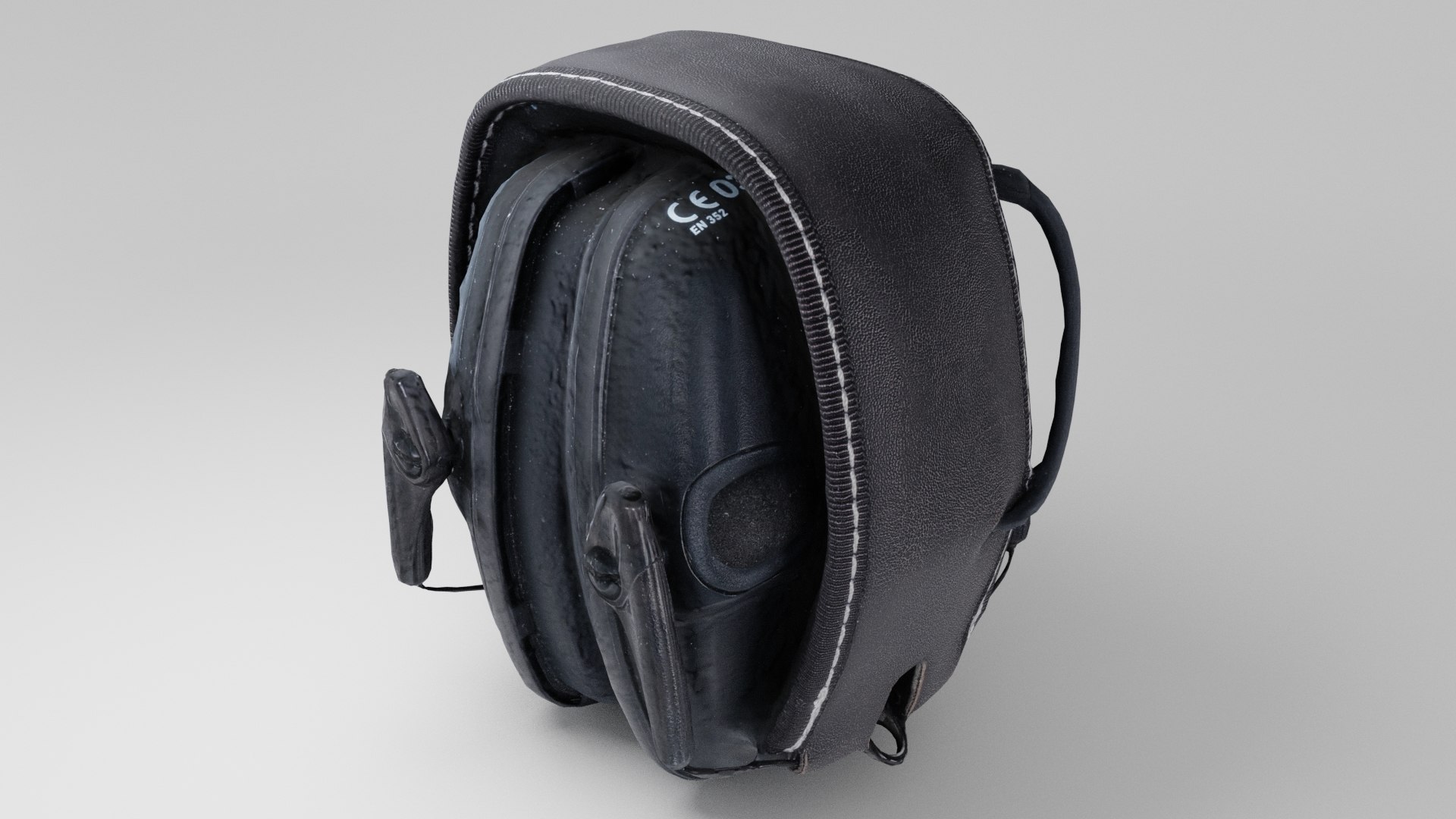 Amplification Electronic Shooting Earmuff Or Earphones 3D Model ...