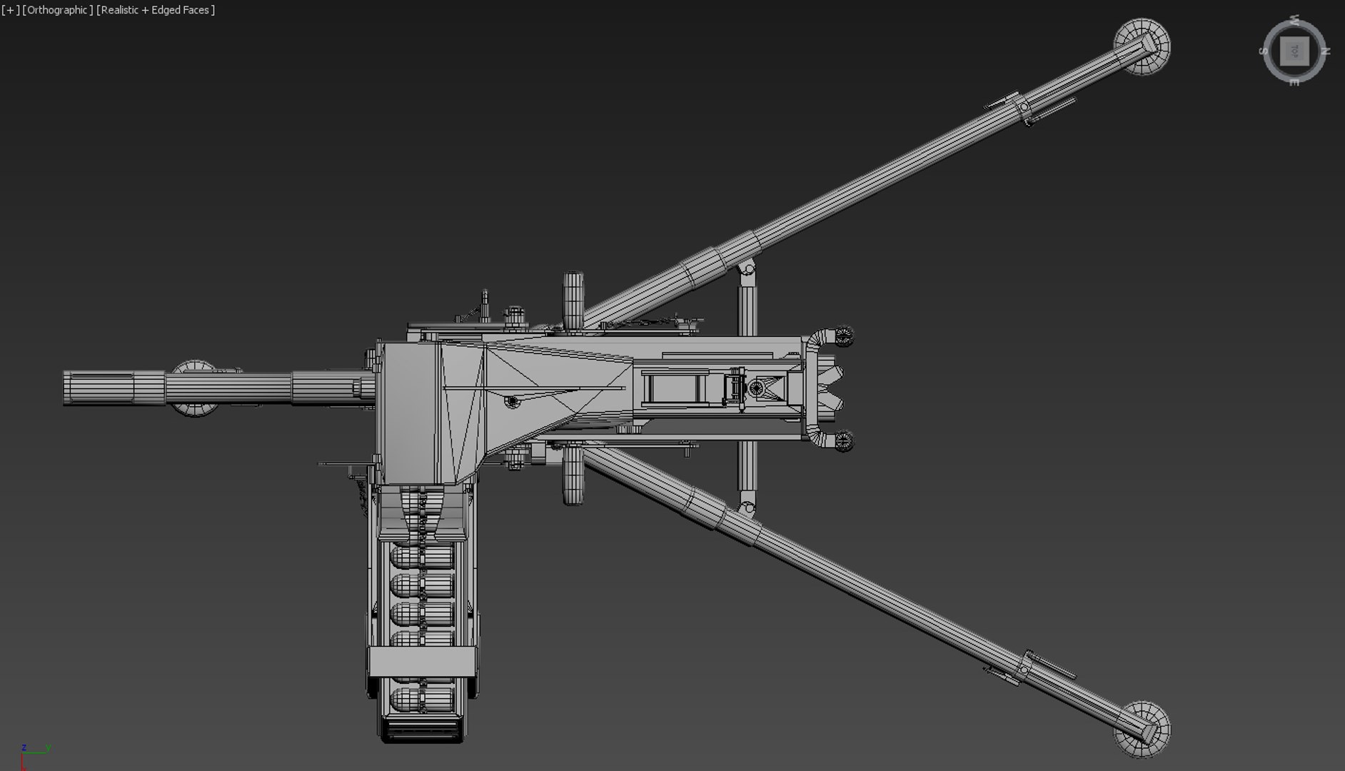 pbr grenade launcher 3d max