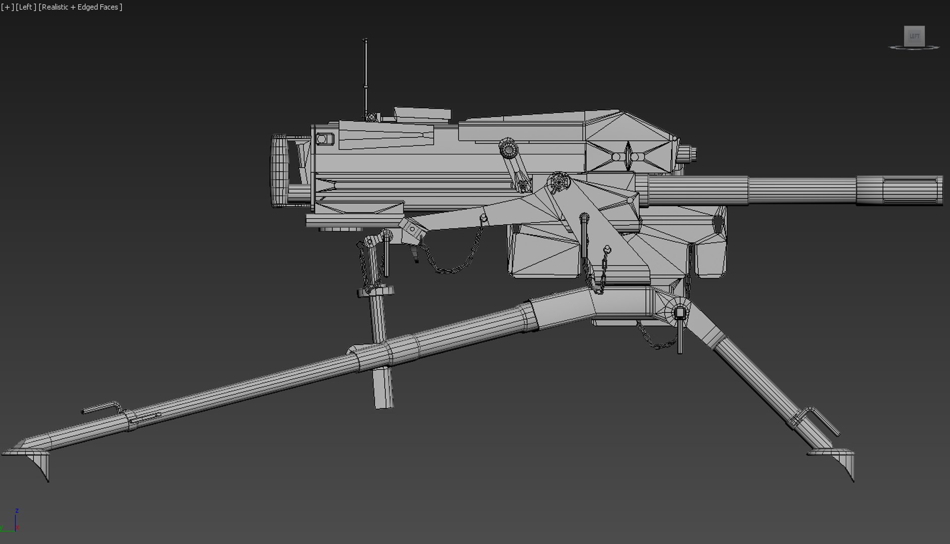 Pbr Grenade Launcher 3d Max