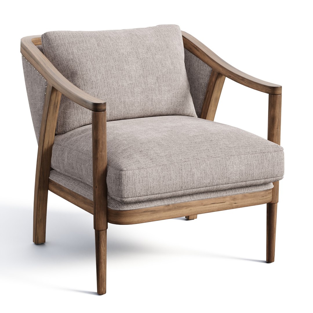 Lynn Armchair 3D model - TurboSquid 1800779