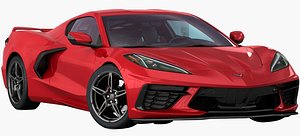 chevrolet corvette c8 stingray 3D model