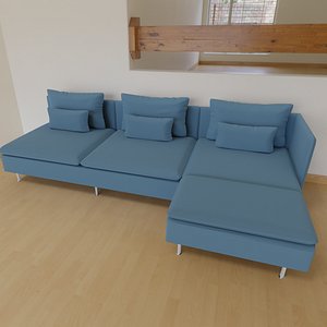 4 Seat Sofa IKEA SODERHAMN