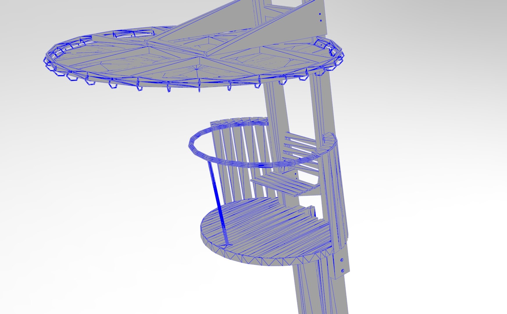 Lookout Tower 3D Model - TurboSquid 1557341