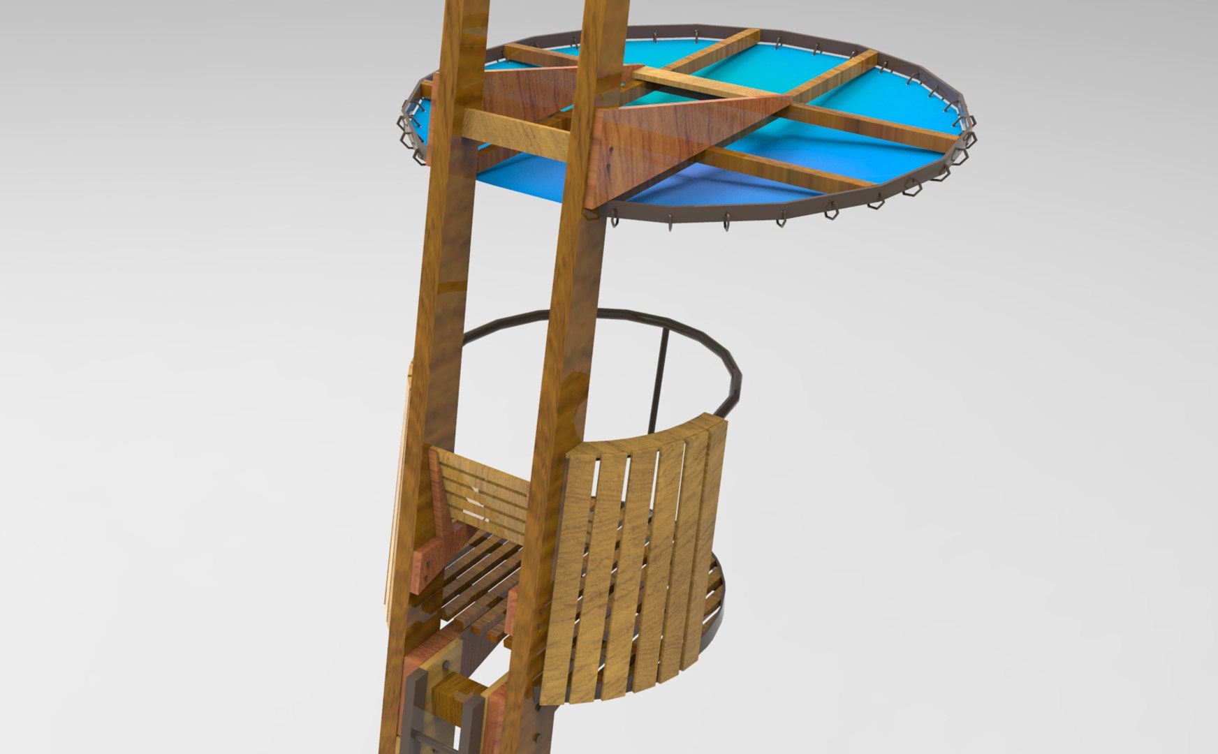 Lookout Tower 3D Model - TurboSquid 1557341