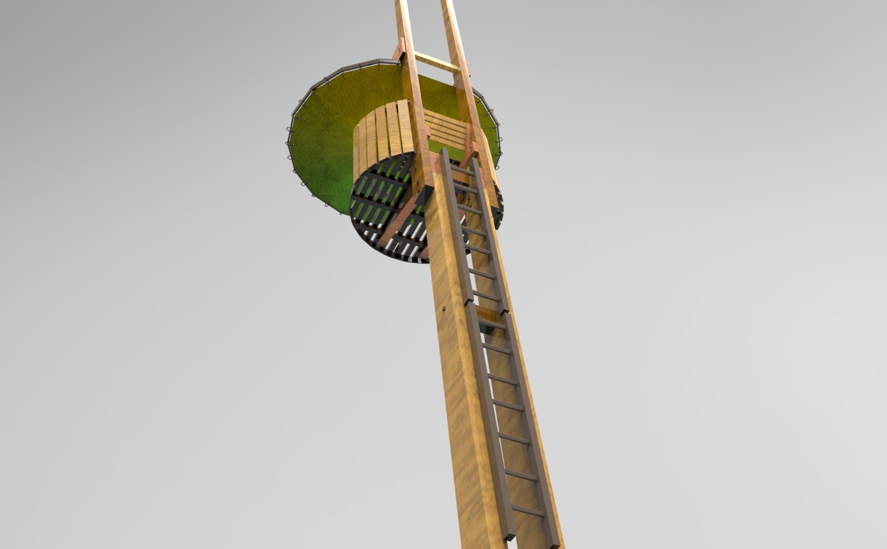 Lookout Tower 3D Model - TurboSquid 1557341